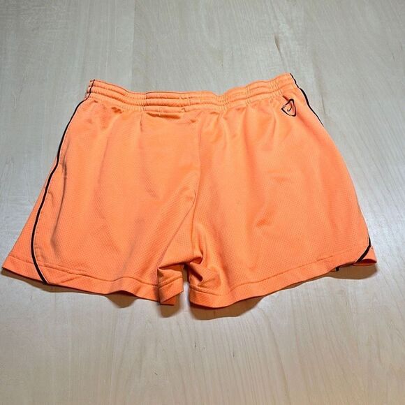 Women’s Nike Dri‎ Fit Activewear Athletic Gym Running Orange Shorts size M - Picture 5 of 5
